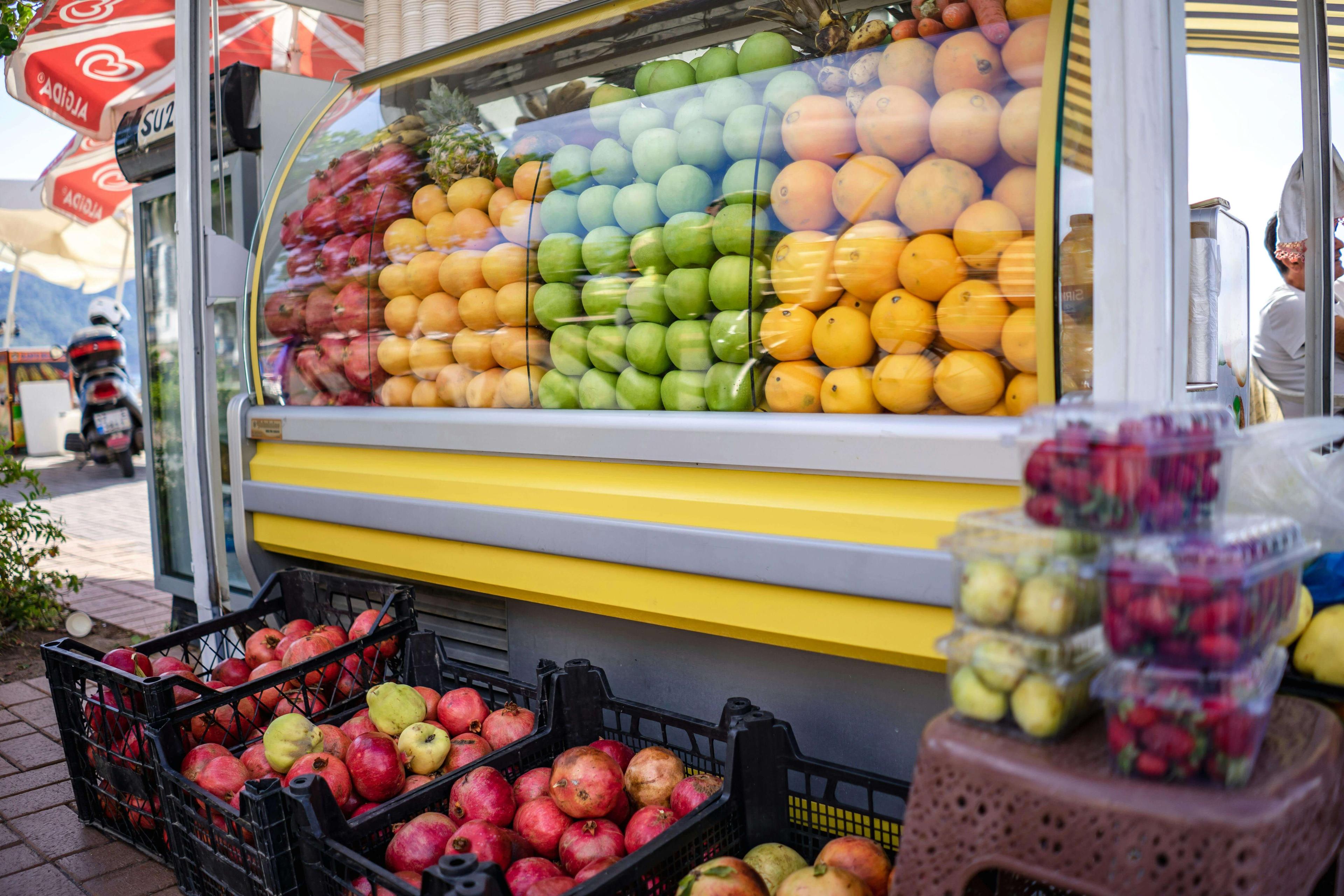 Wholesale fruit market